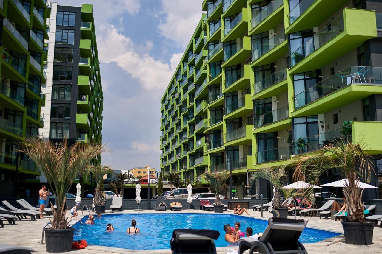 Nasty 24 Aparthotel Pool & Spa Mamaia Nord Năvodari المظهر الخارجي الصورة