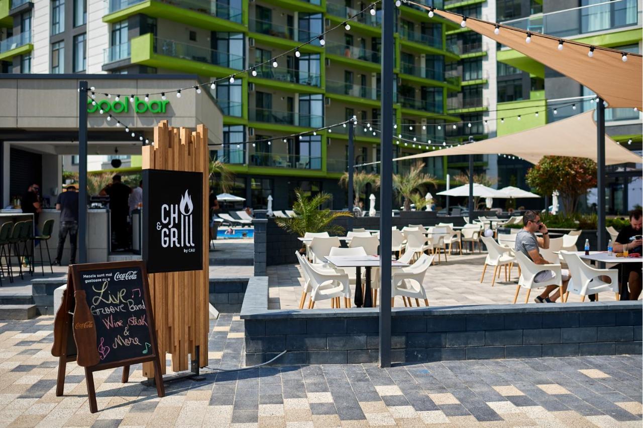 Nasty 24 Aparthotel Pool & Spa Mamaia Nord Năvodari المظهر الخارجي الصورة